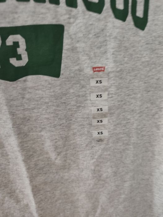 T-shirt.  Levi's