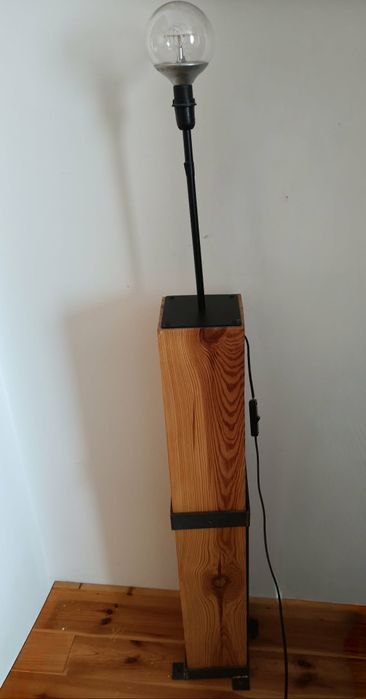 Lampa w stylu rustykalnym własnej produkcji