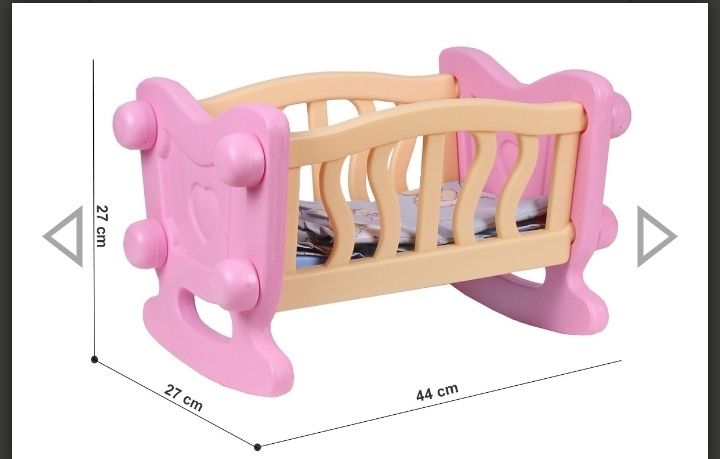 Колиска для ляльок, краватка для кукол