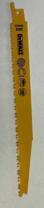 25 szt. Dewalt DT2490-QZ brzeszczoty 203mm do piły szablastej