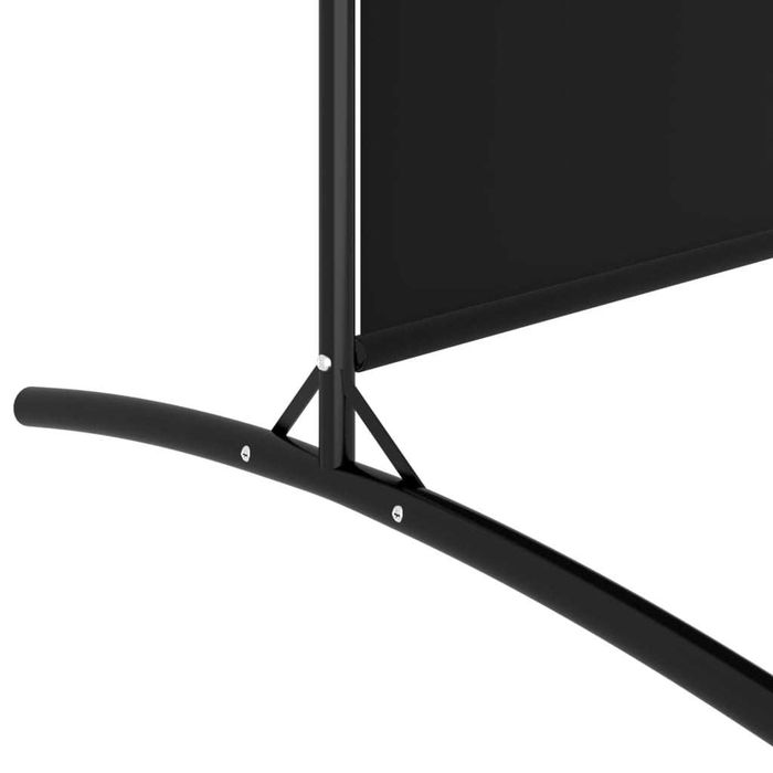NOVO - Divisória de quarto com 2 painel 175x180 cm preto tecido