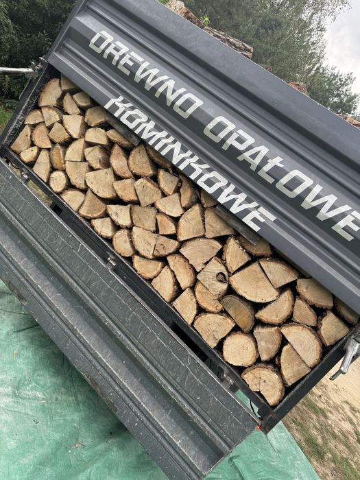 Grab buk dąb akacja / drewno kominkowe opałowe z transportem