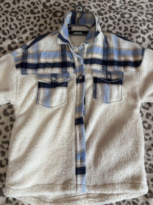 Jesienna kurtka pluszowa