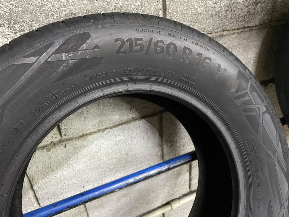 Літні шини 215/60 R16 (95V) CONTINENTAL