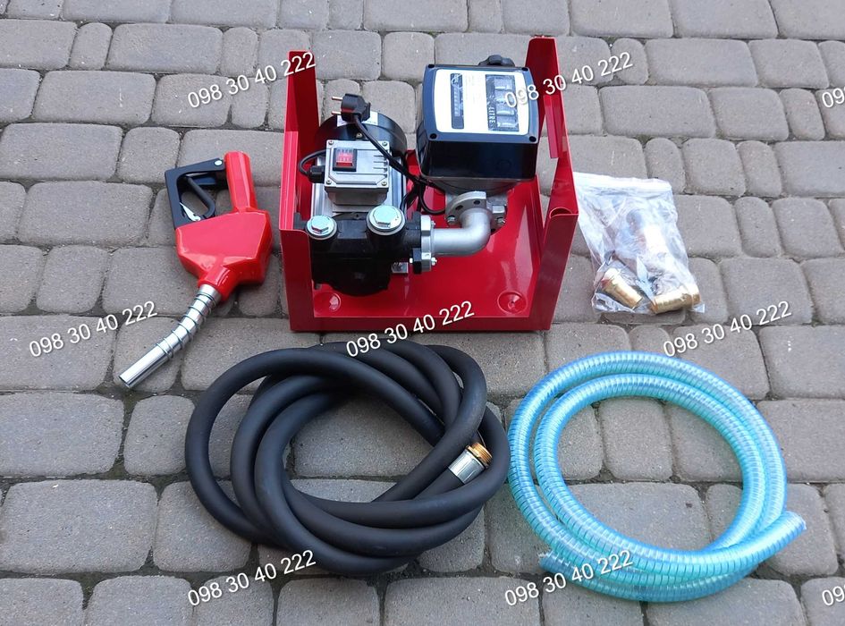 Насос-станція для дизеля, міні АЗС, модульна заправка 220V