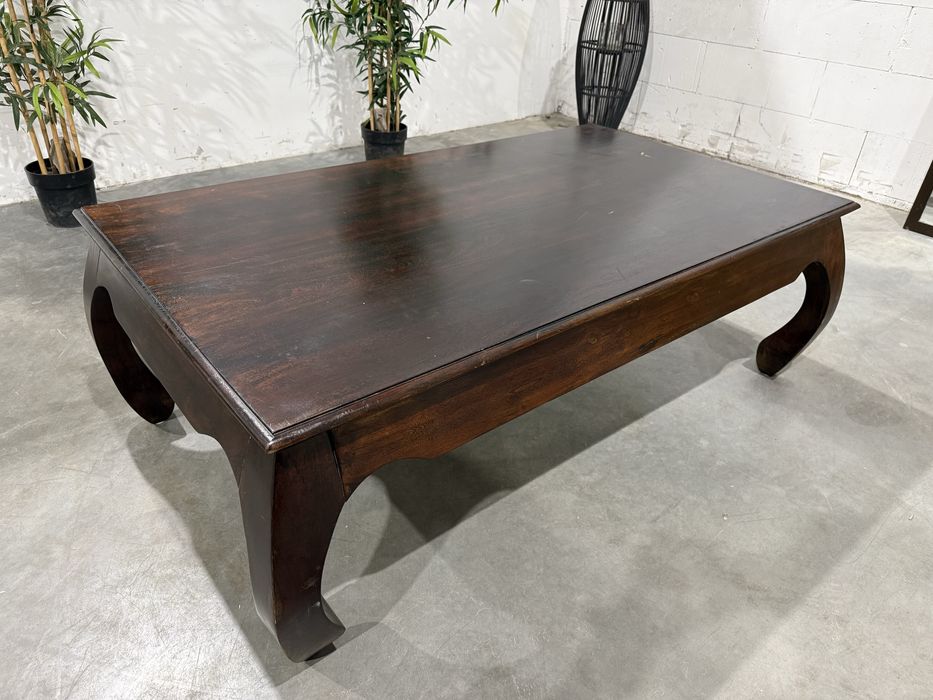 Ładny kolonialny stolik kawowy lite drewno super stan dowóz wysyłka