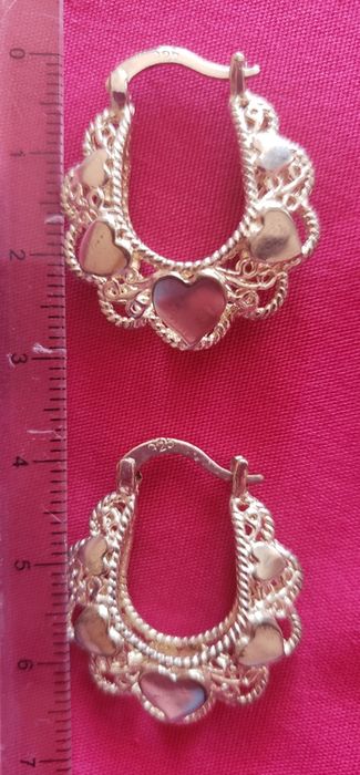 Сережки сріблені у стилі бохо