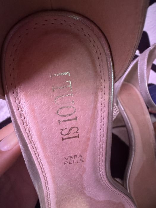 Італійські шкіряні босоніжки Vera Pelle