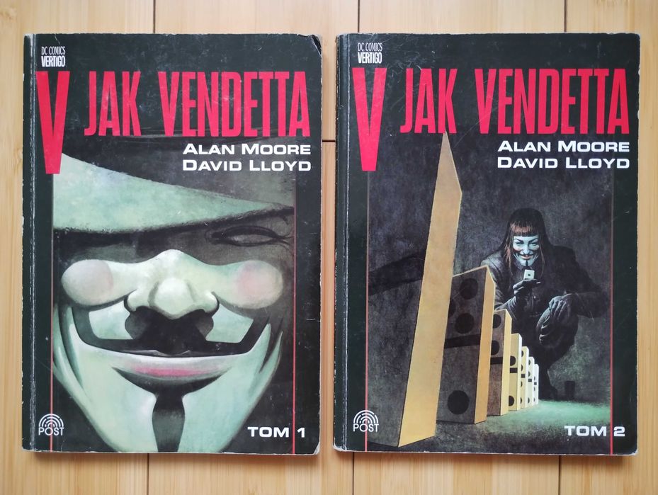 A. Moore & D. Lloyd - V jak Vendetta - tomy 1 i 2