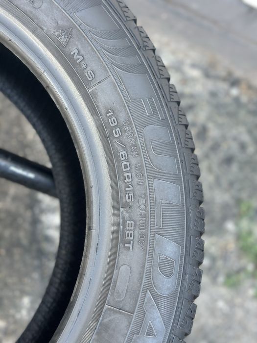 Топова шина‼️Fulda Montero3 88T 195/60 r15 8.4мм 2024рік‼️Зимові шини