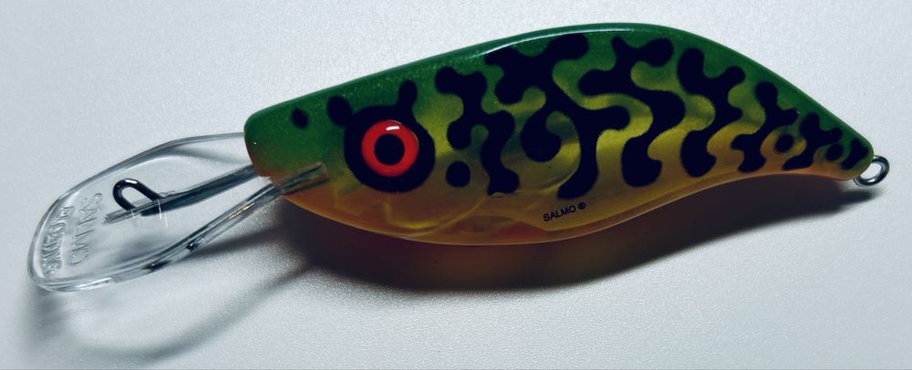 Prototyp Salmo Sparky Shad 7 GT, GREEN TIGER- nigdy nie produkowany