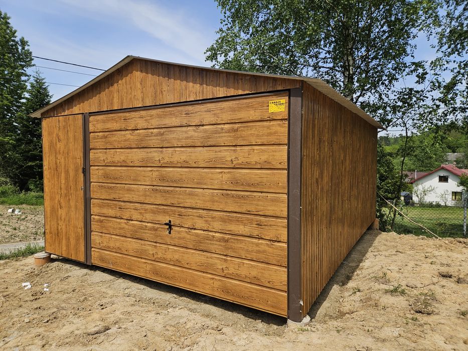 4x5 KUJ Garaze Blaszane Garaż Blaszany Blaszak Blaszaki schowek