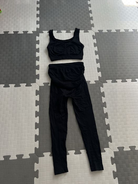 Легінси для вагітних і топ