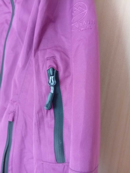 Kurtka damska Crivit S 36/38 trekkingowa bordowa