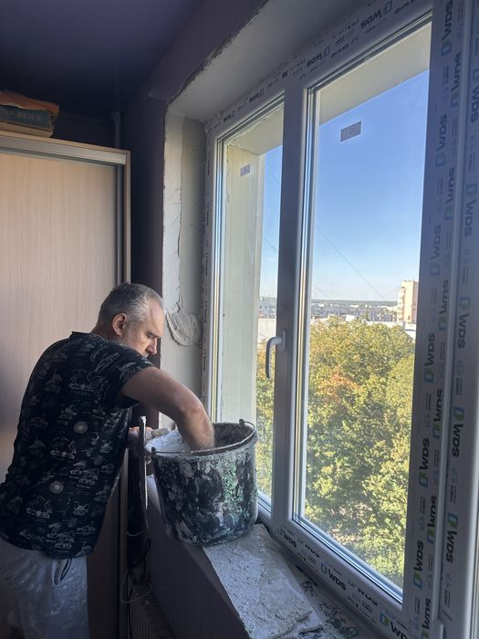 Внутренние откосы любой сложности