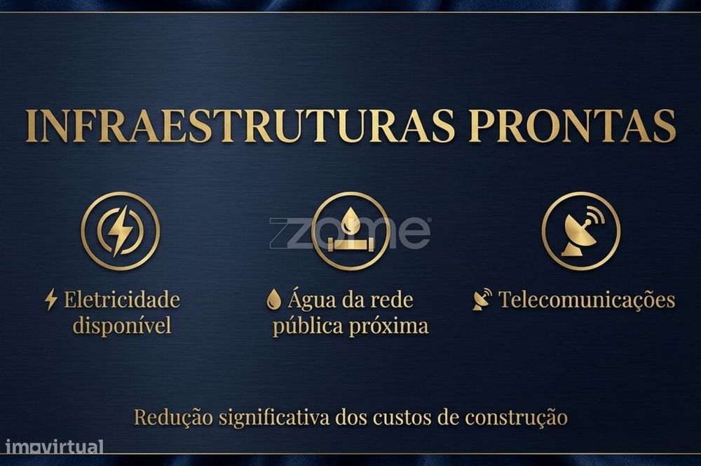 Terreno Urbanizável 1.169 m² + Estudo Prévio | Moradia T3 | Sátão