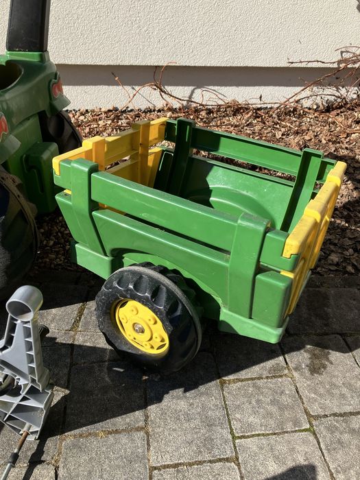 Traktor John Deere duży na pedały