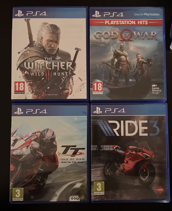 Jogos PS4 usados