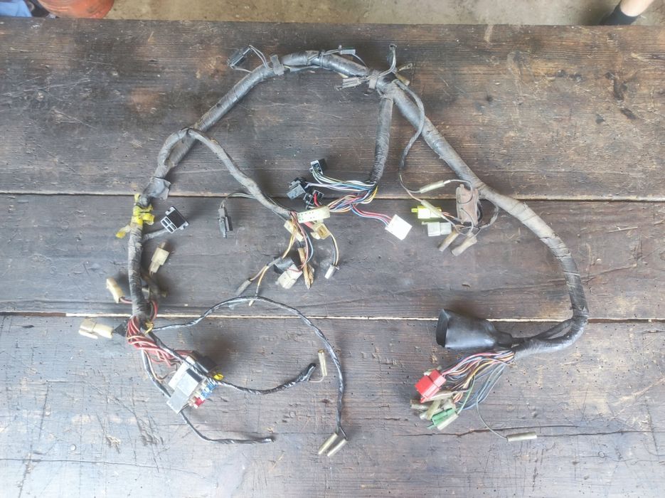 Instalacja elektryczna Yamaha Virago 535 wiązka elektryczna okablowanie przewody