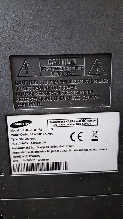 Televisão Samsung 46 polegadas