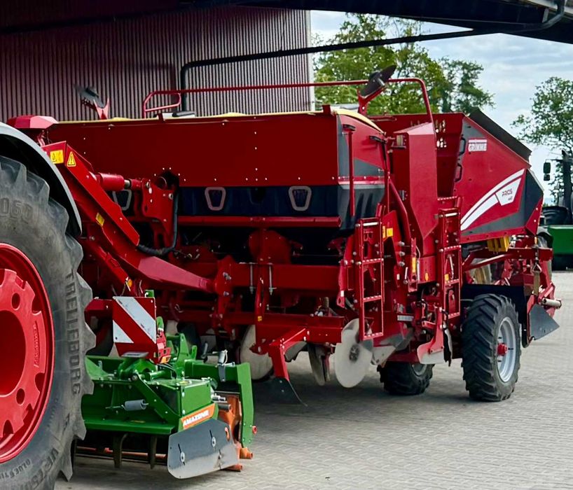 Sadzarka Grimme PRIOS 440 PRO + brona wirnikowa AMAZONE - 2023 rok