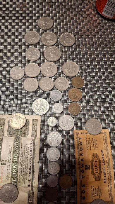 Monety Kolekcjonerskie Złotówki Polskie PRL Stare Monety