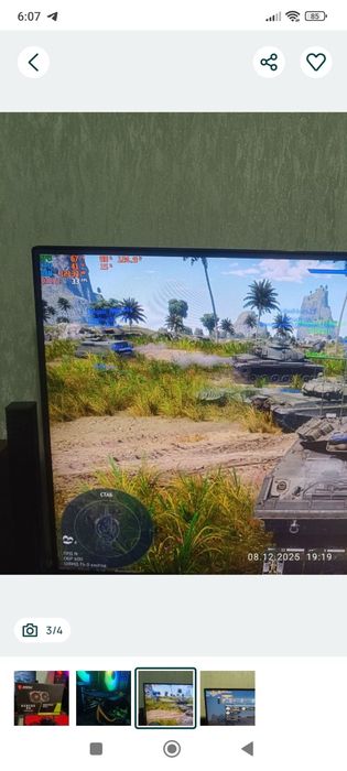 Видеокарта 1660 super MSI