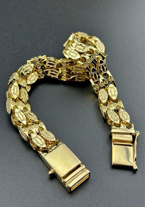 Złota Bransoletka Cartier 110g 585 Nataliebizu