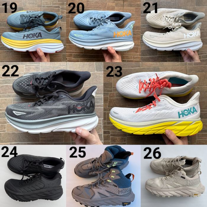 Оригінальні Сток Hoka Nike Бігові Кросівки Черевики  Розміри 46-46.5