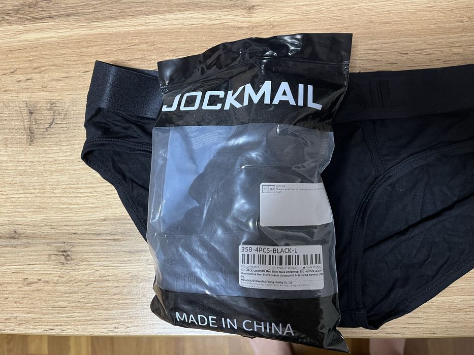 Труси Jockmail, 3 шт, розмір L,