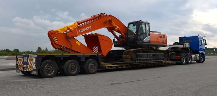 Трал для перевозки негабаритных грузов