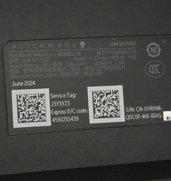 Топовый Dell Alienware 32" Oled