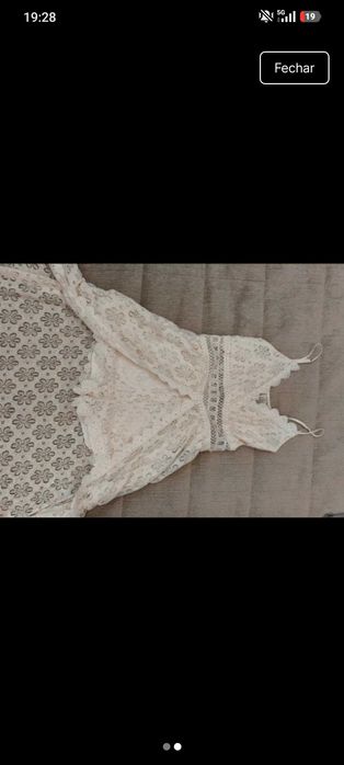 Vestido Branco de renda fresca