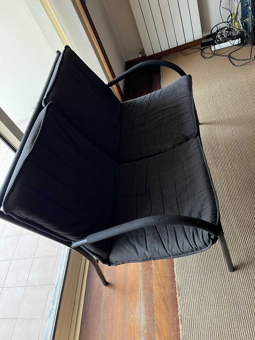 Cadeirão c/ tecido almofadado