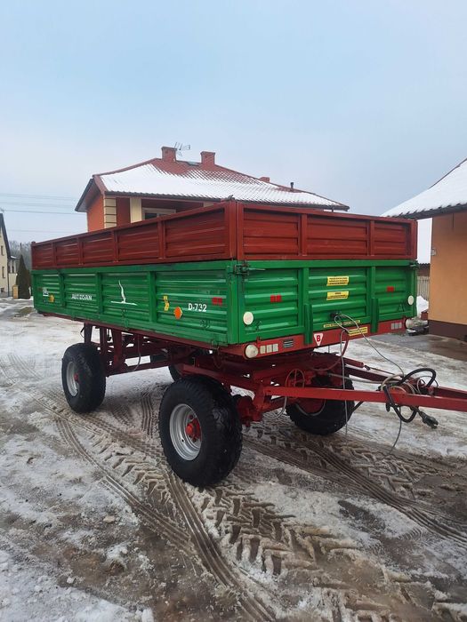 Przyczepa rolnicza AUTOSAN D- 732 -oferta prywatna.