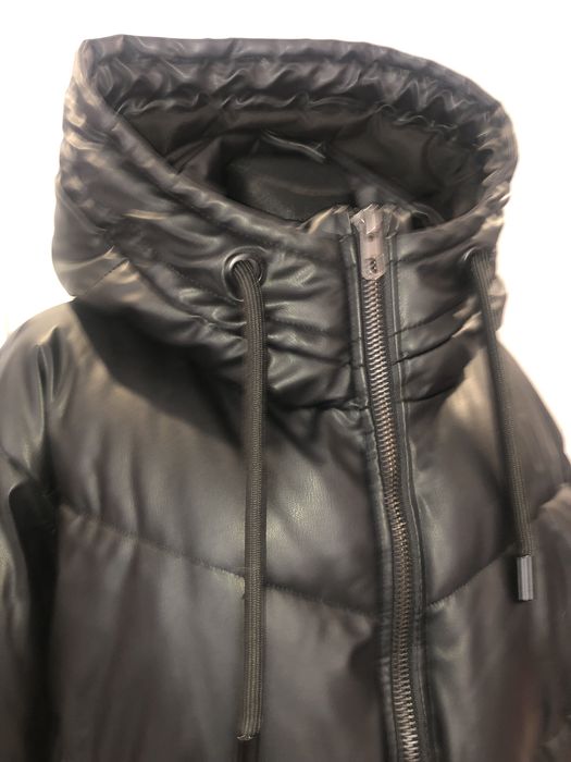 Puchowa zimowa kurtka Zara roz L oversize