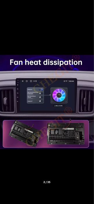 Дисплей 9, 2Din CarAudioAndroid 13,Carplay 4/64G