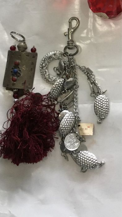 Porta-chaves antigos retro anos 90 (raros)