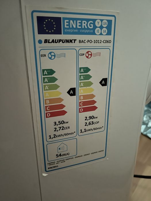 Klimatyzator BLAUPUNKT BAC-PO-1012-C06D