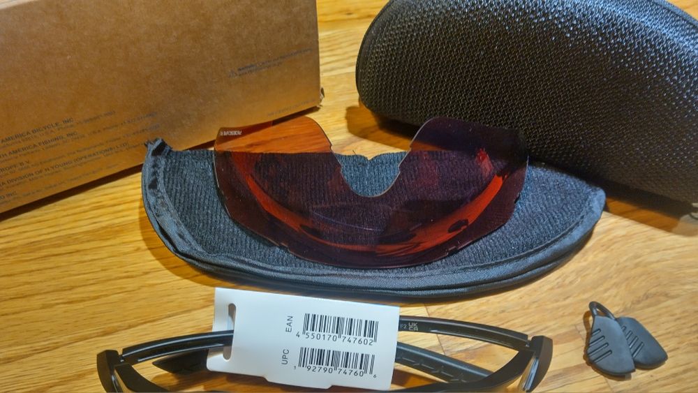 Okulary Shimano CE-EQNX4-RD Czarny Mat Road