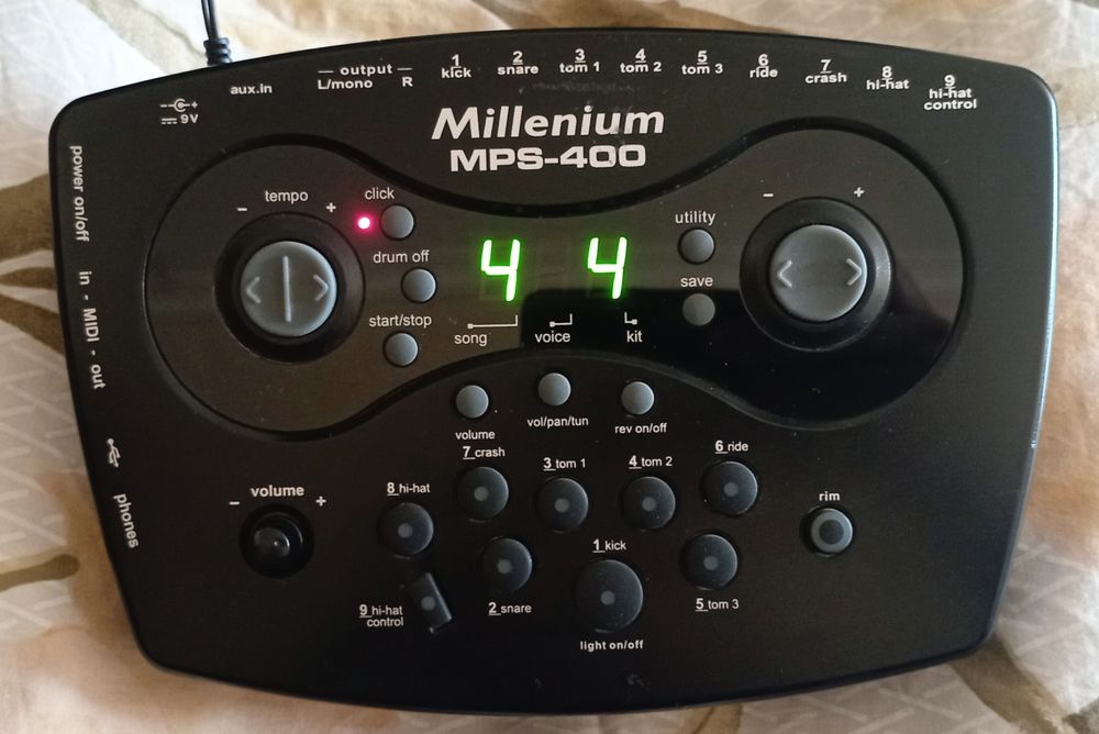 Módulo de bateria digital (Millenium MPS-400)