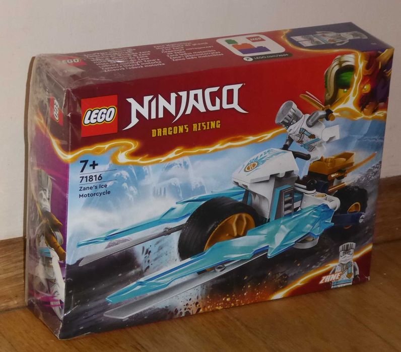 Lego NINJAGO 71816  Lodowy motocykl Zane’a stan Idealny Wroc
