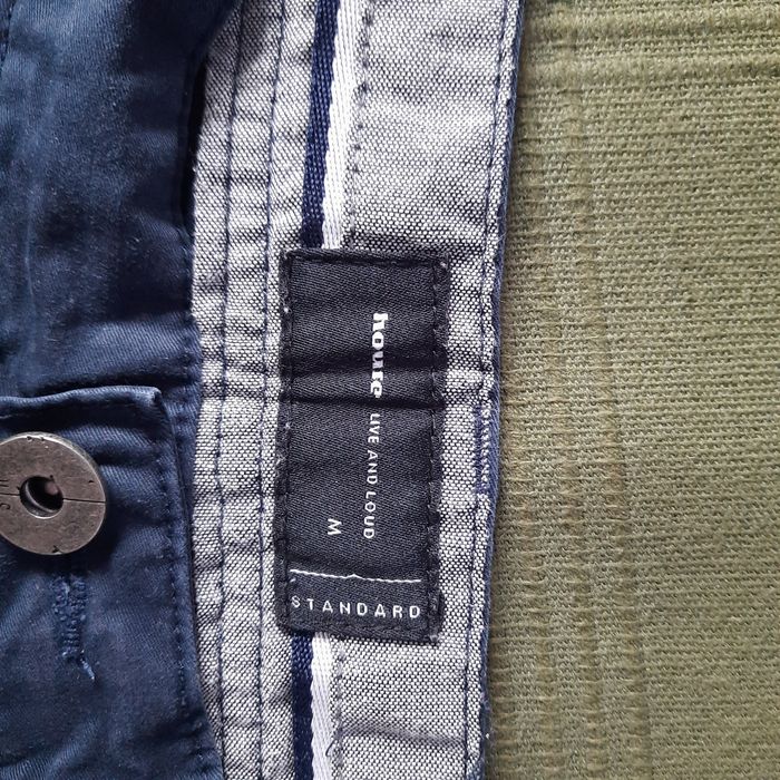 Spodnie męskie granatowe house m standard chinos