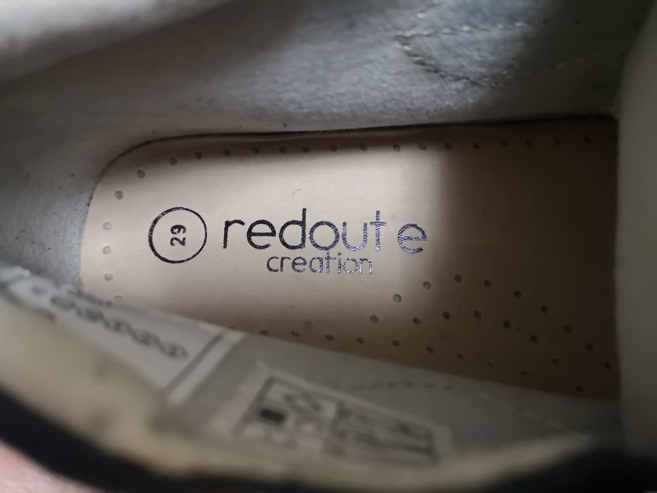 ботинки демисезонные Redoute, 29, стелька 17,5 см. Замшевая кожа, кожа