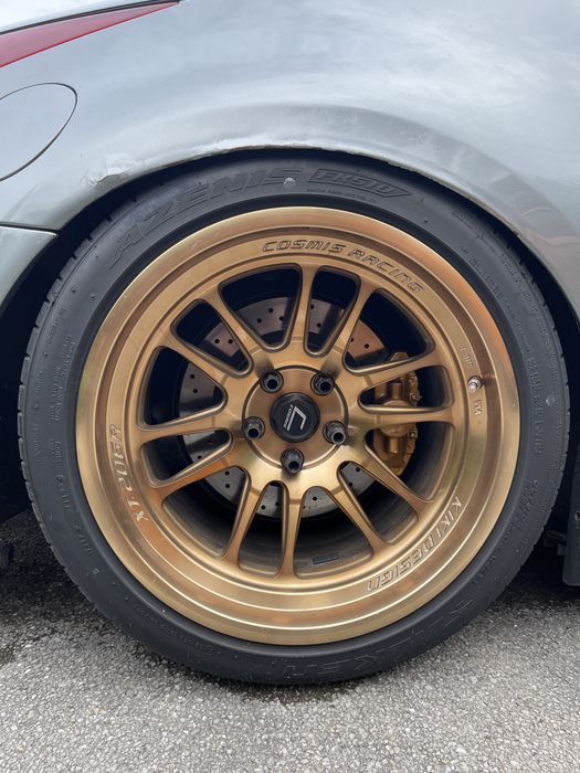 Felgi z oponami 18” Cosmis racing xt-206r (srr, rays, advan)