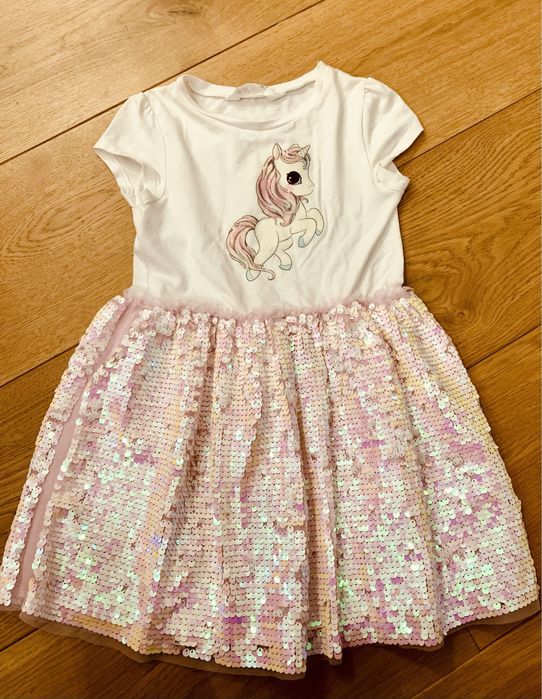 Святкове плаття H&M 4/6 р, 110-116см