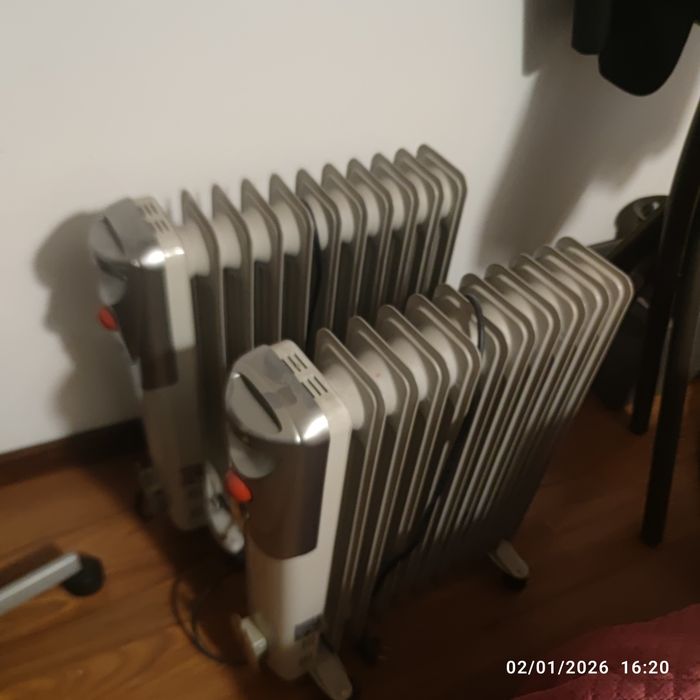 2 aquecedor Fagor a óleo de 10 barras