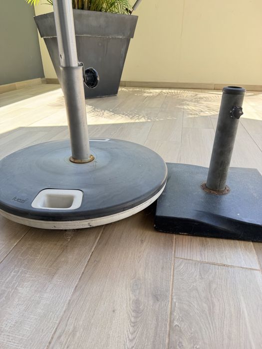 Bases para chapéus 50 e 20 kg - inclui as 2 bases