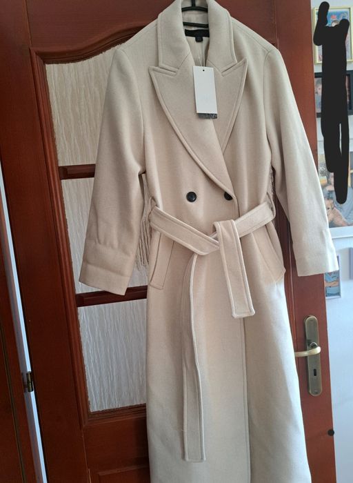 Długi płaszcz zara