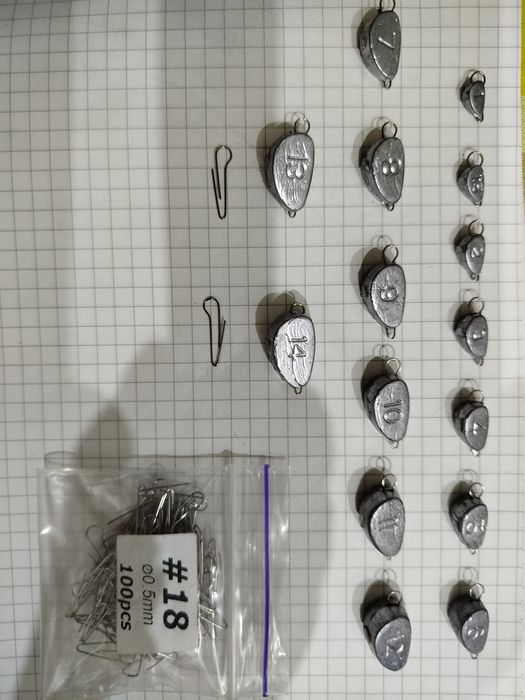 Грузики разборные Чебурашка и Голова